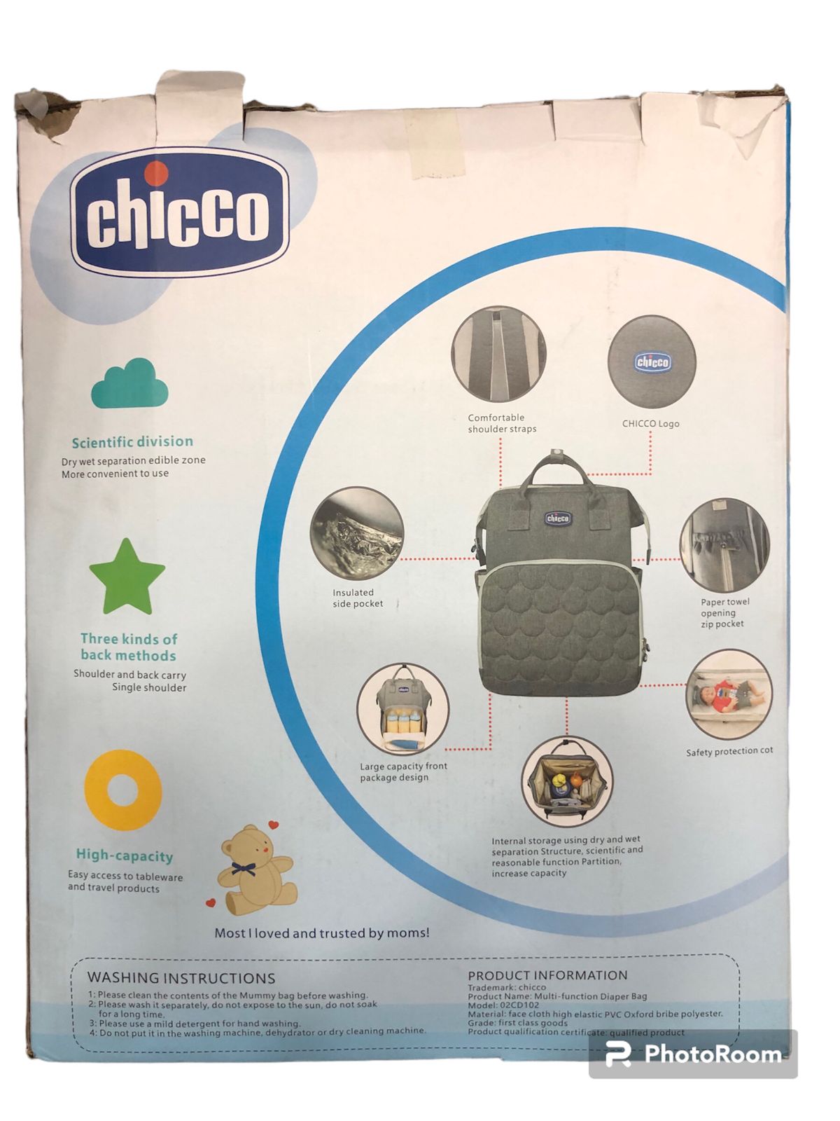 Baby Luggage Bag with Bed