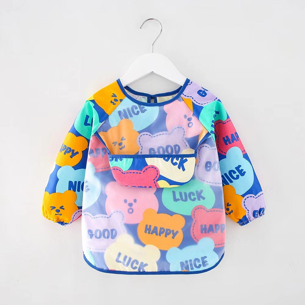 Baby Apron Bib (waterproof) for 3-4 years old